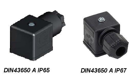 DIN43650, DIN-43650, разьем, разьемы